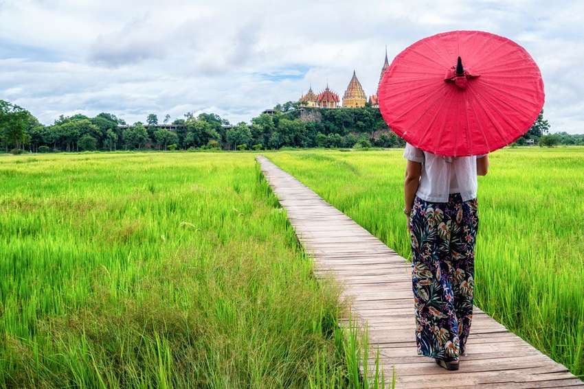 De omgeving van Chiang Mai <br>